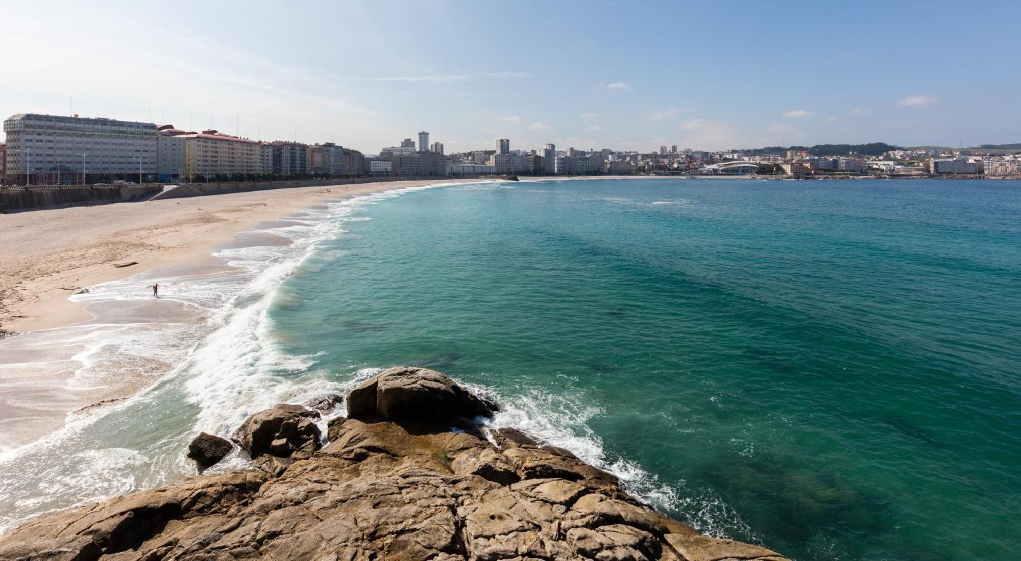 Lujoso Apartamento Centro A 3 Minutos De La Playa A Coruña Exterior foto